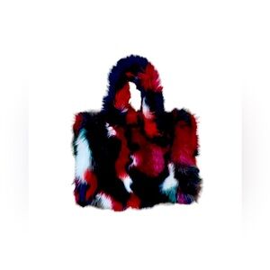 URBAN OUTFITTERS Mini Faux Fur Bag   NWT